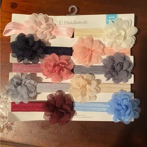 10 piece headband set